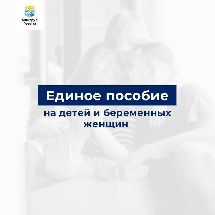 Правила назначения Единого пособия на детей и беременных женщин 