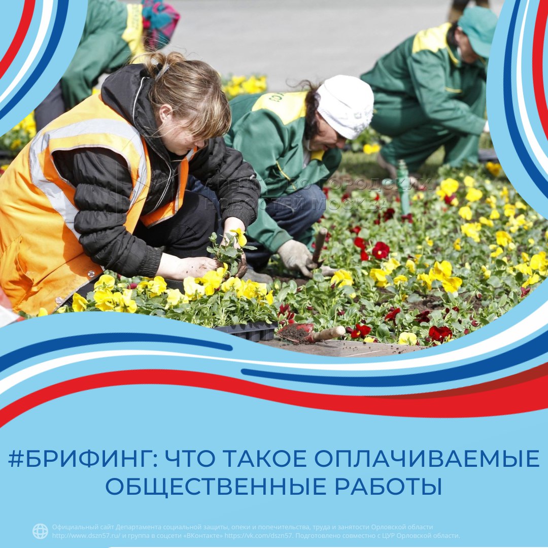 #Брифинг: Что такое оплачиваемые общественные работы #Брифинг: Что такое оплачиваемые общественные работы