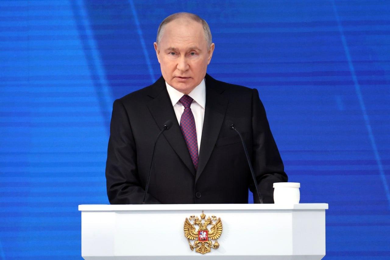 Президент РФ Владимир Путин анонсировал новый нацпроект «Семья»