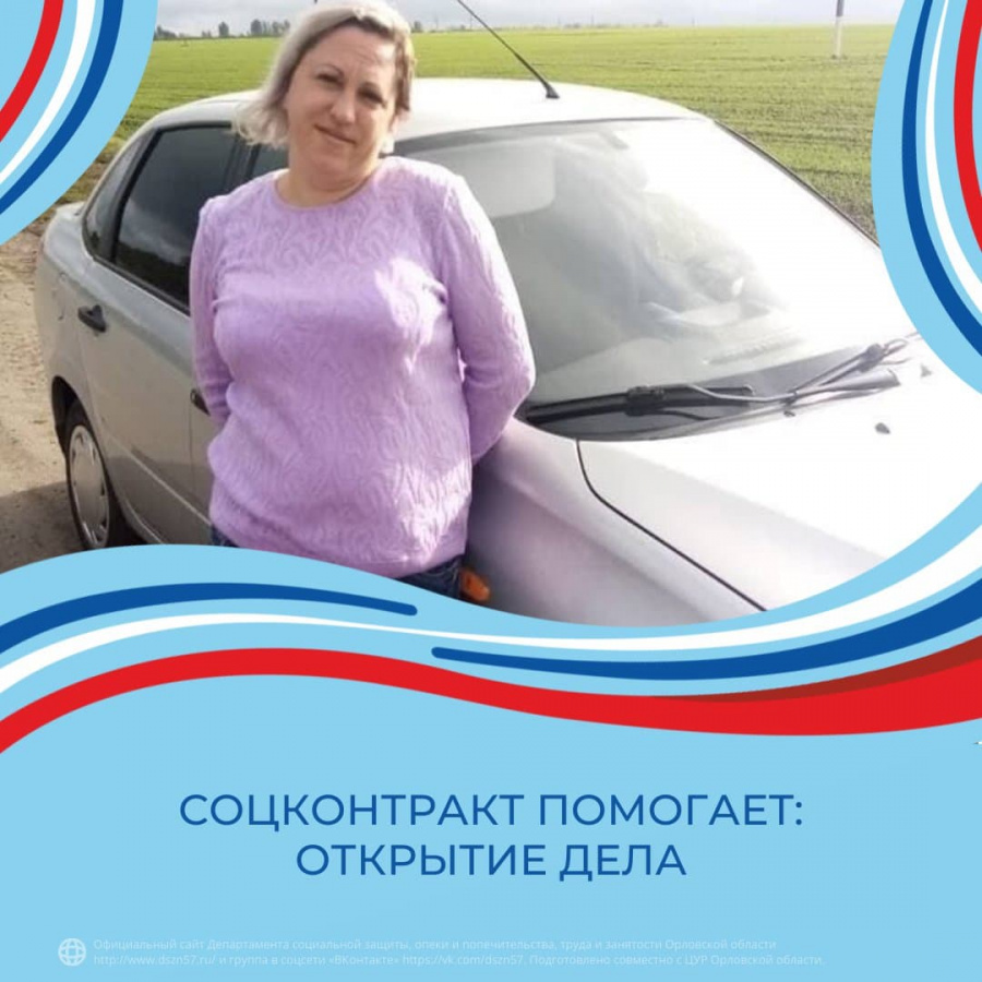 Соцконтракт помогает: открытие дела Соцконтракт помогает: открытие дела