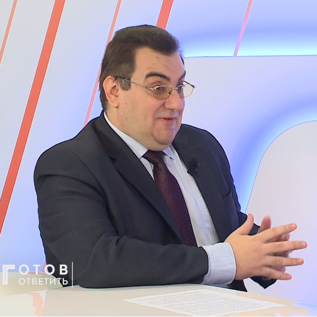 Запись программы "Готов ответить" с участием Александра Сотникова