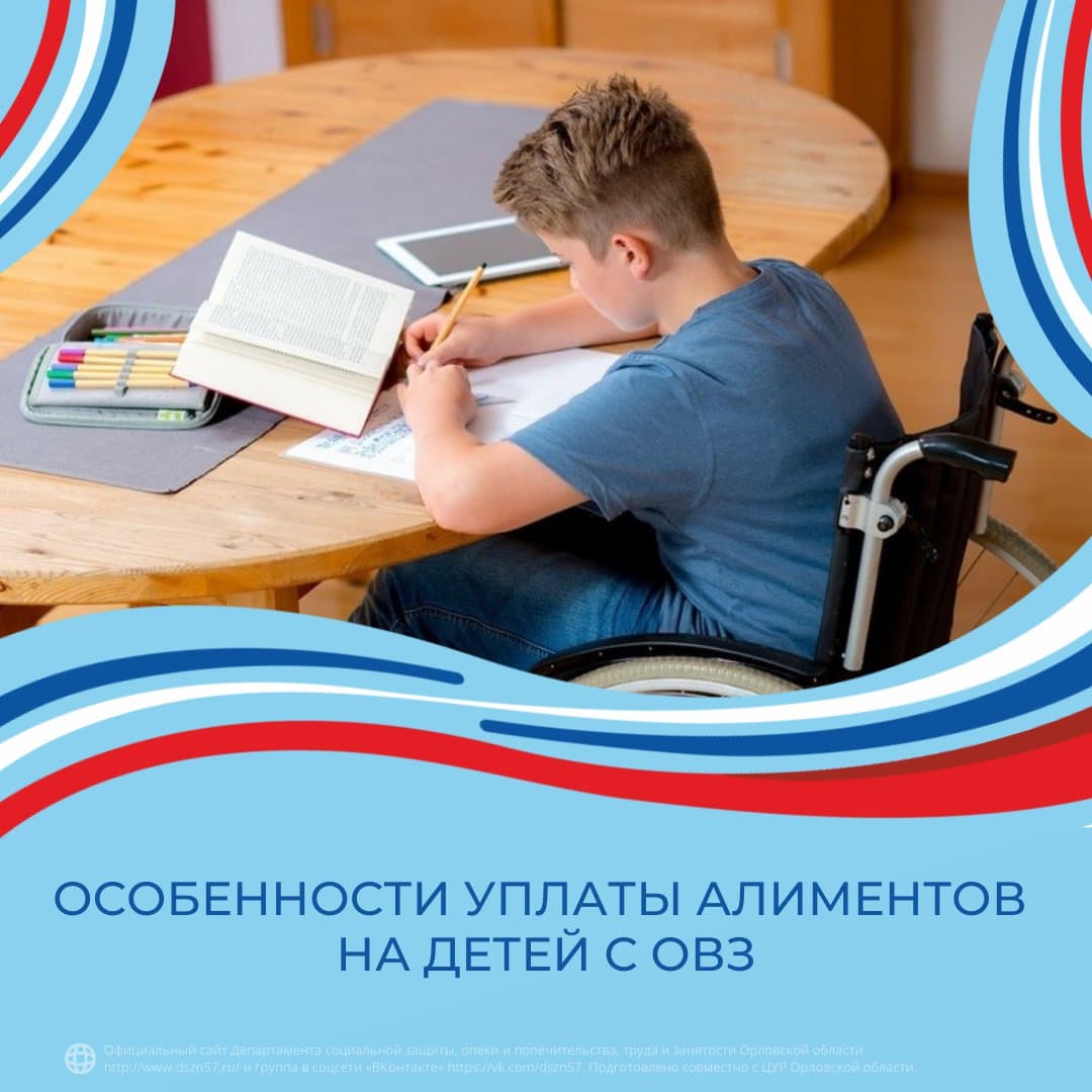 Особенности уплаты алиментов на детей с ОВЗ Особенности уплаты алиментов на детей с ОВЗ
