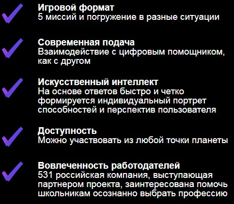 Цифровой помощник для выбора профессии