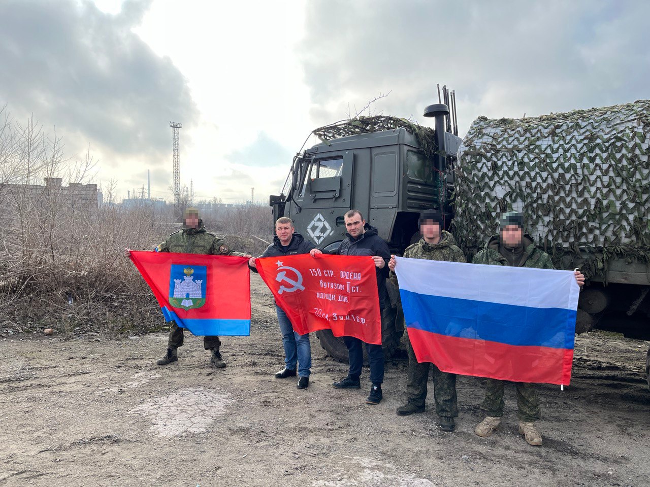 Анатолий Каверин принял участие в доставке гуманитарного груза Анатолий Каверин принял участие в доставке гуманитарного груза